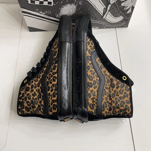 Vans skate Sk8-Hi Deco (Cher Strauberry) cheetah men’s - Picture 5 of 10